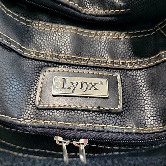 Lynx Cross Body Bag Over-Night Carry-On Camera Bag Gym Black - Picture 5 of 11